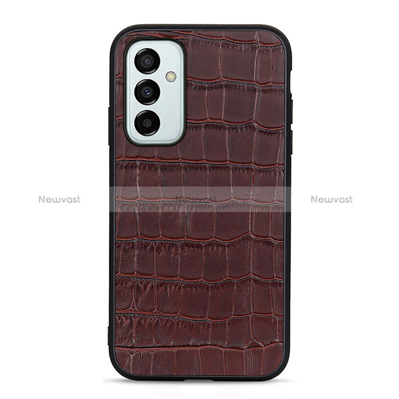 Soft Luxury Leather Snap On Case Cover B04H for Samsung Galaxy M23 5G