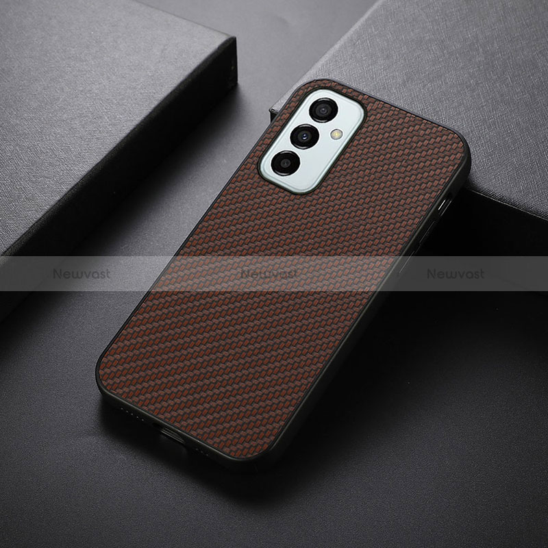 Soft Luxury Leather Snap On Case Cover B05H for Samsung Galaxy M23 5G