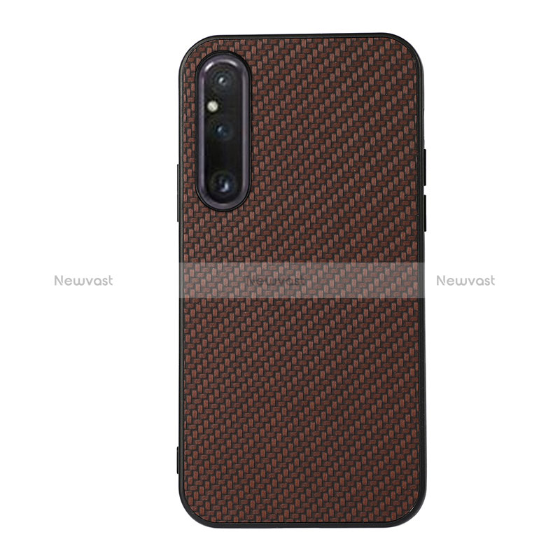 Soft Luxury Leather Snap On Case Cover B05H for Sony Xperia 1 V