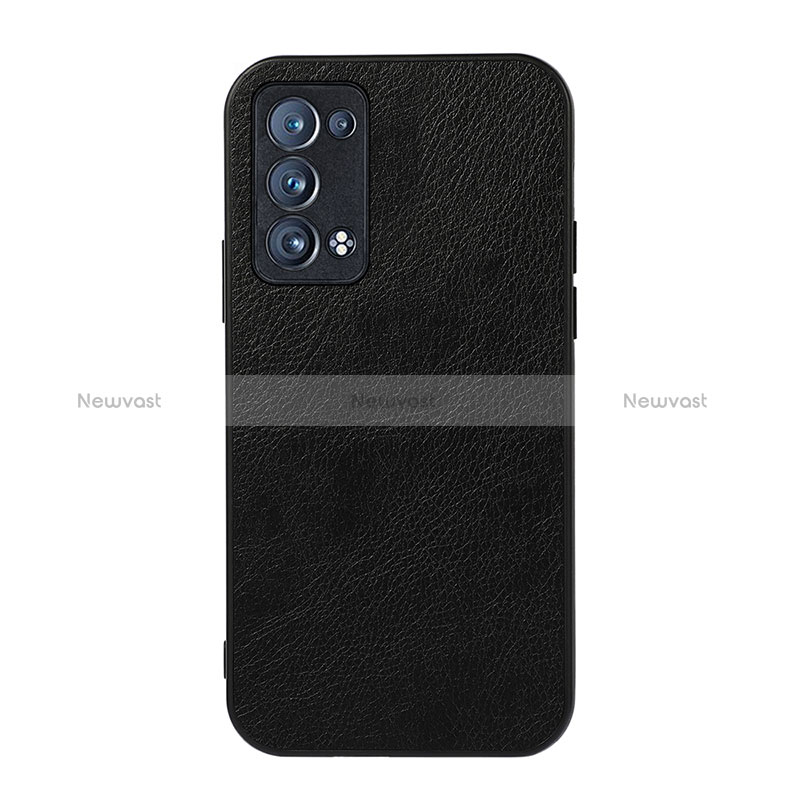 Soft Luxury Leather Snap On Case Cover B06H for Oppo Reno6 Pro 5G