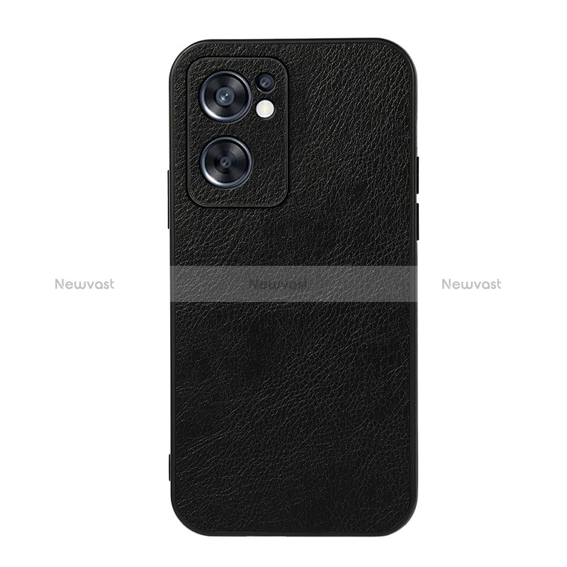 Soft Luxury Leather Snap On Case Cover B06H for Oppo Reno7 SE 5G