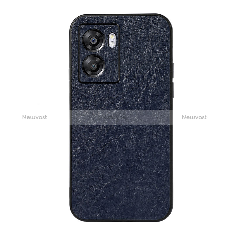 Soft Luxury Leather Snap On Case Cover B07H for Realme V23 5G