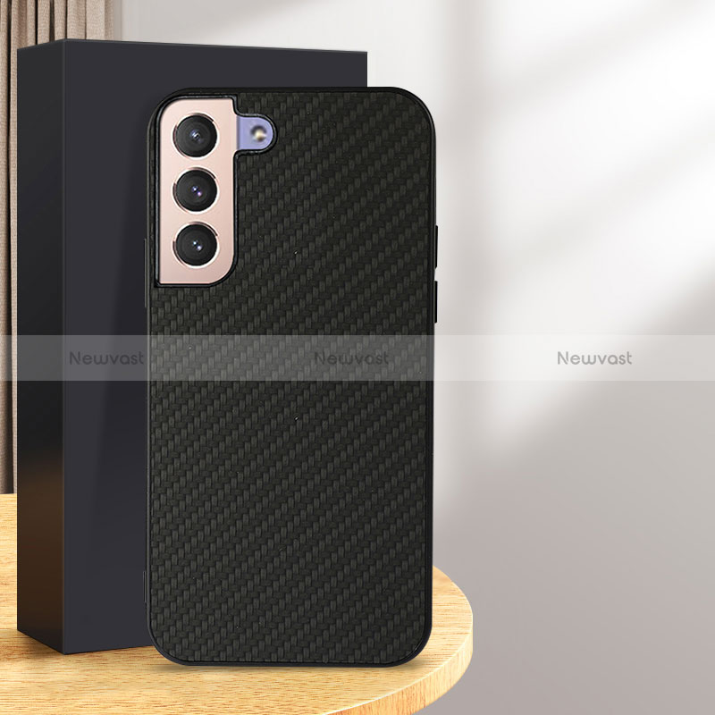 Soft Luxury Leather Snap On Case Cover B07H for Samsung Galaxy S25 Plus 5G