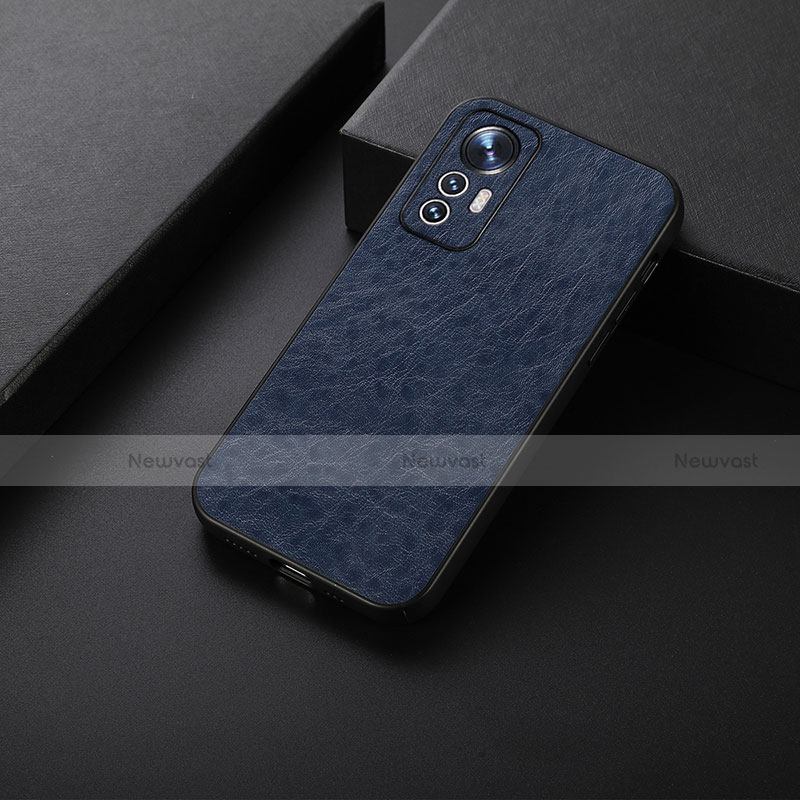 Soft Luxury Leather Snap On Case Cover B07H for Xiaomi Mi 12 5G