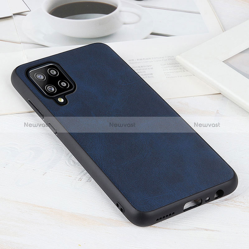 Soft Luxury Leather Snap On Case Cover B08H for Samsung Galaxy A42 5G
