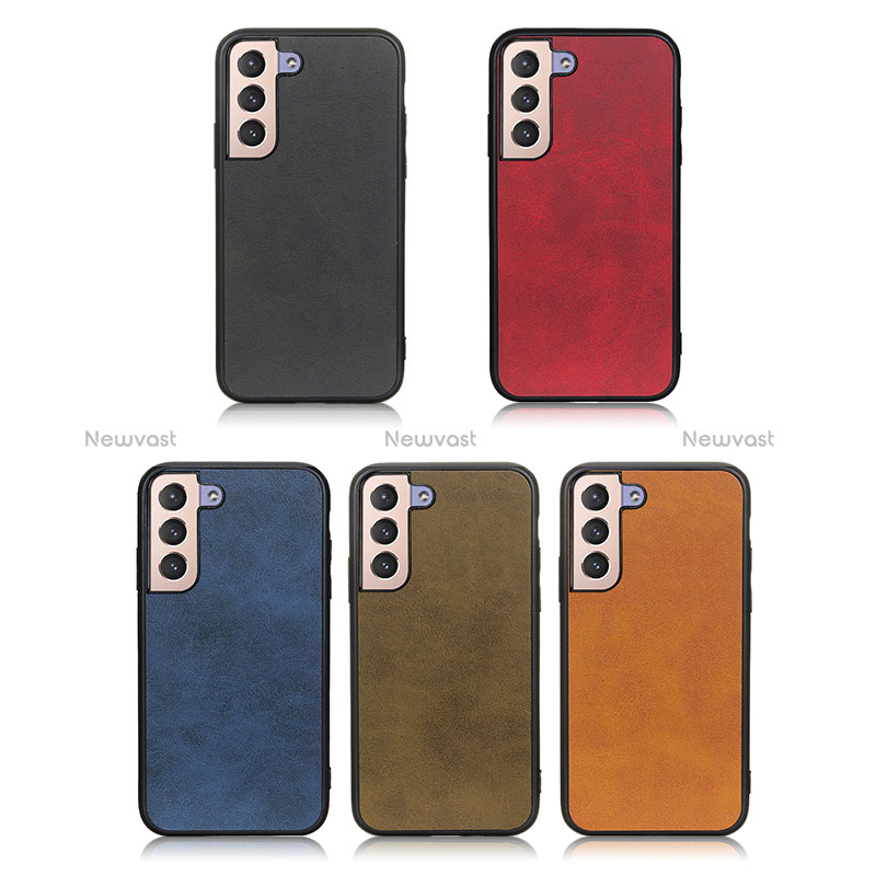 Soft Luxury Leather Snap On Case Cover B08H for Samsung Galaxy S25 5G