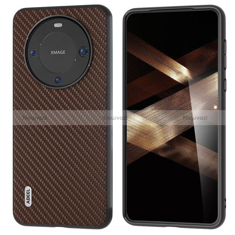Soft Luxury Leather Snap On Case Cover BH3 for Huawei Mate 60 Pro+ Plus