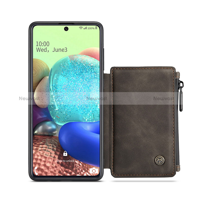 Soft Luxury Leather Snap On Case Cover C01S for Samsung Galaxy A71 5G