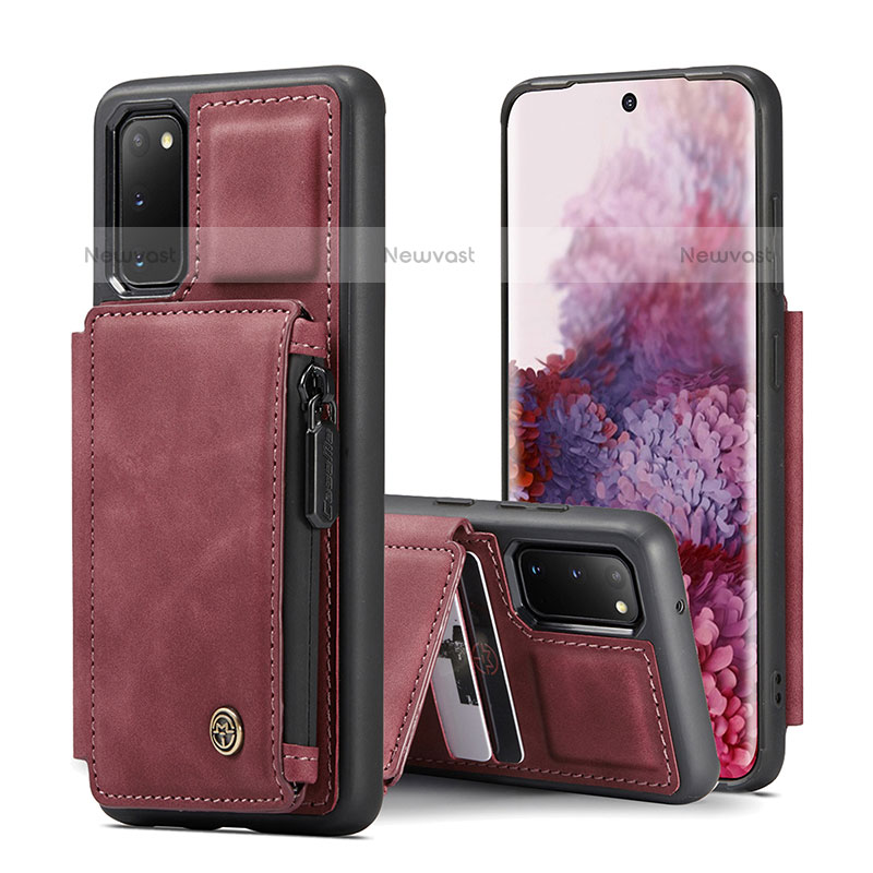 Soft Luxury Leather Snap On Case Cover C01S for Samsung Galaxy S20