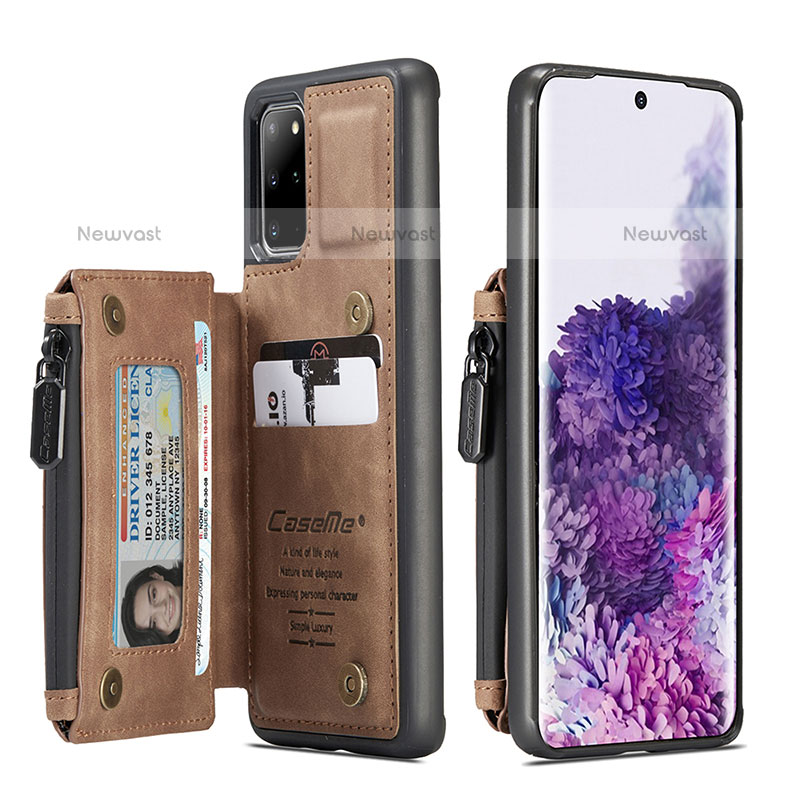 Soft Luxury Leather Snap On Case Cover C01S for Samsung Galaxy S20 Plus 5G