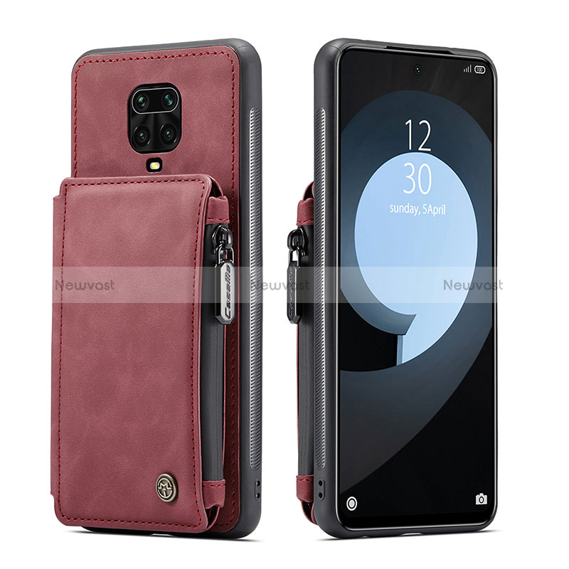 Soft Luxury Leather Snap On Case Cover C01S for Xiaomi Redmi Note 9 Pro