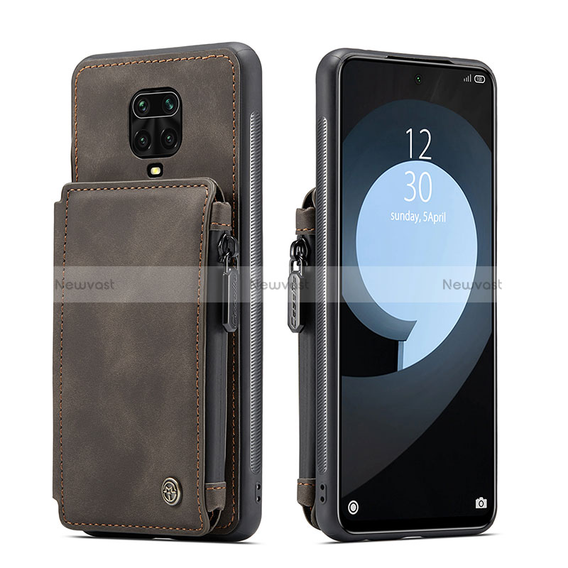 Soft Luxury Leather Snap On Case Cover C01S for Xiaomi Redmi Note 9 Pro