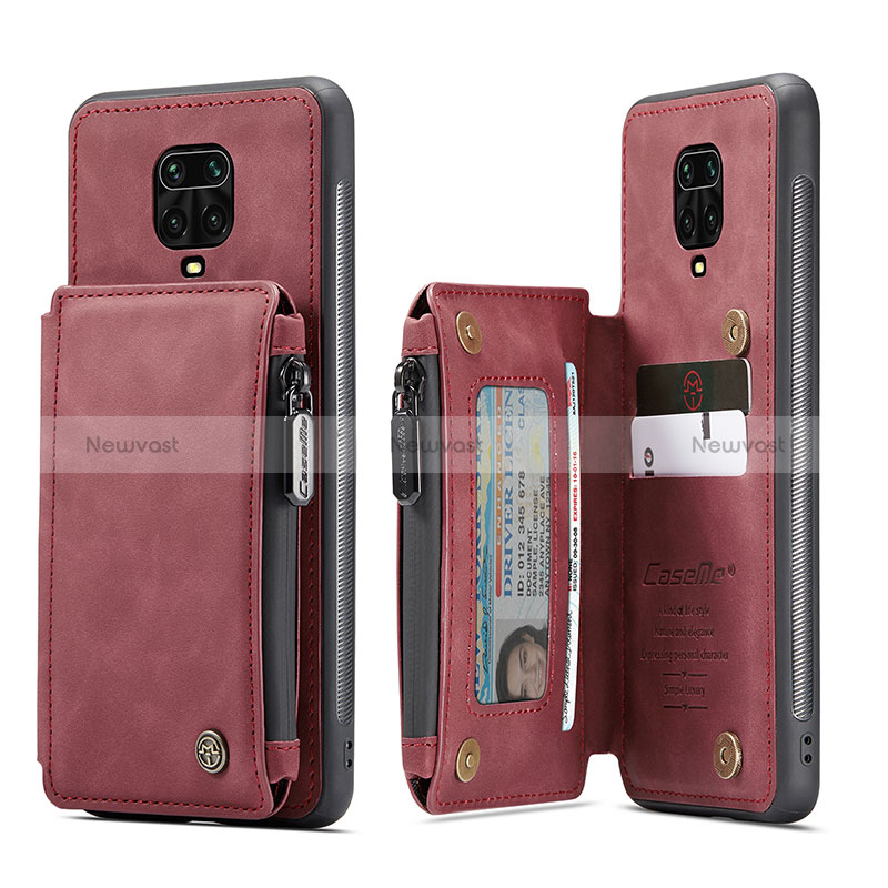 Soft Luxury Leather Snap On Case Cover C01S for Xiaomi Redmi Note 9 Pro