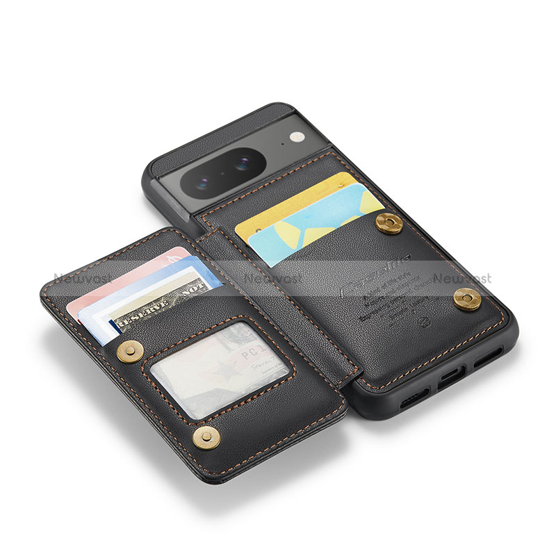 Soft Luxury Leather Snap On Case Cover C02S for Google Pixel 8 5G