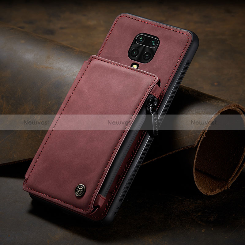 Soft Luxury Leather Snap On Case Cover C02S for Xiaomi Poco M2 Pro