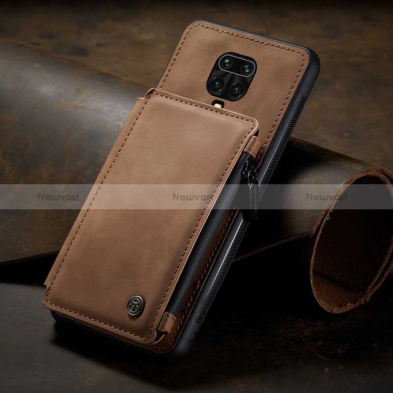 Soft Luxury Leather Snap On Case Cover C02S for Xiaomi Redmi Note 9 Pro