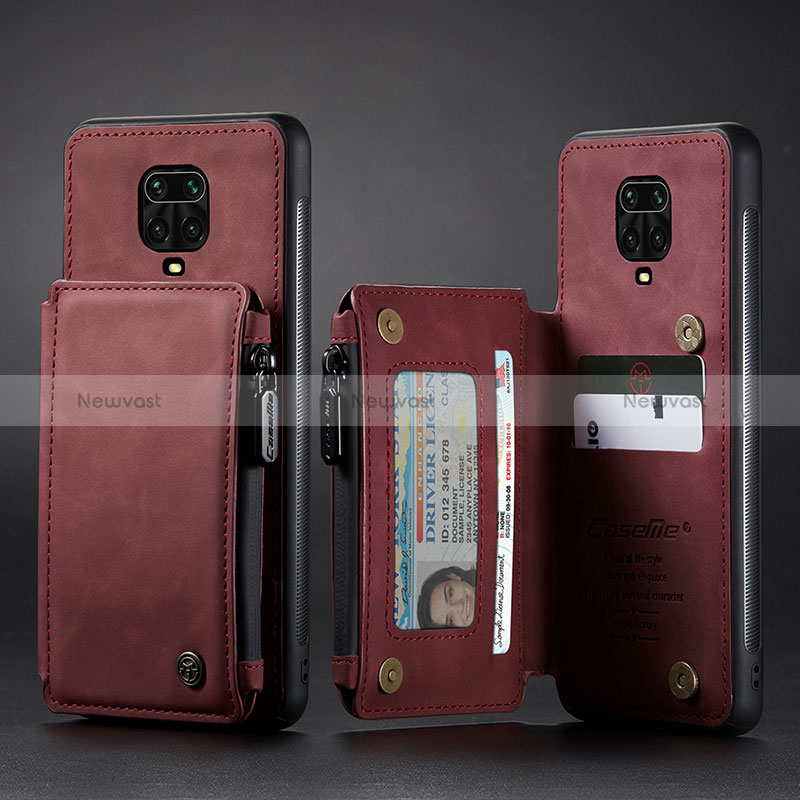 Soft Luxury Leather Snap On Case Cover C02S for Xiaomi Redmi Note 9 Pro Max