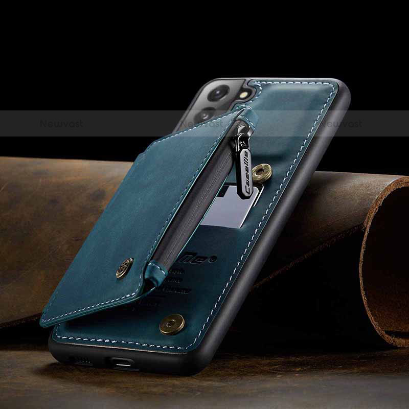 Soft Luxury Leather Snap On Case Cover C03S for Samsung Galaxy S21 5G