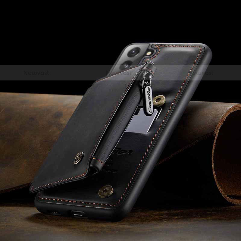 Soft Luxury Leather Snap On Case Cover C03S for Samsung Galaxy S21 FE 5G