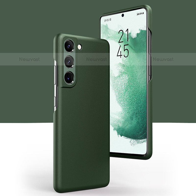 Soft Luxury Leather Snap On Case Cover C04 for Samsung Galaxy S21 Plus 5G