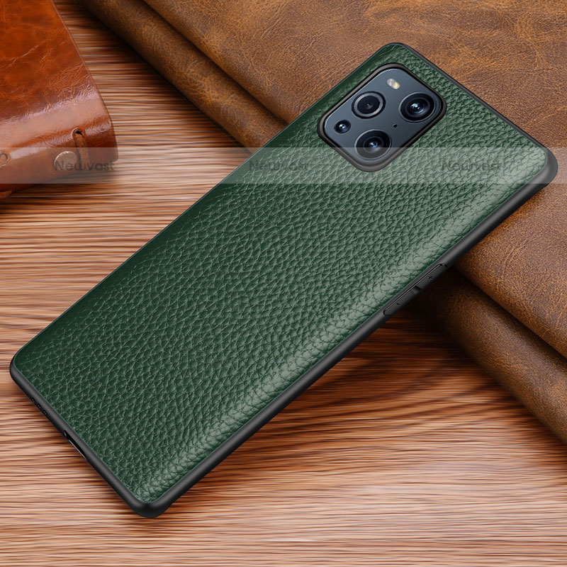 Soft Luxury Leather Snap On Case Cover DL1 for Oppo Find X3 Pro 5G