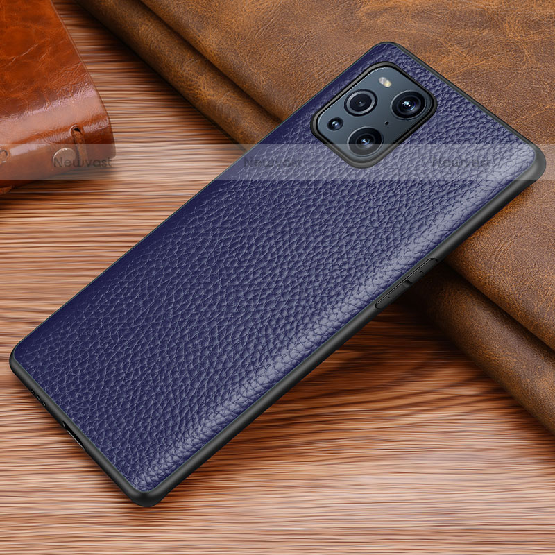 Soft Luxury Leather Snap On Case Cover DL1 for Oppo Find X3 Pro 5G