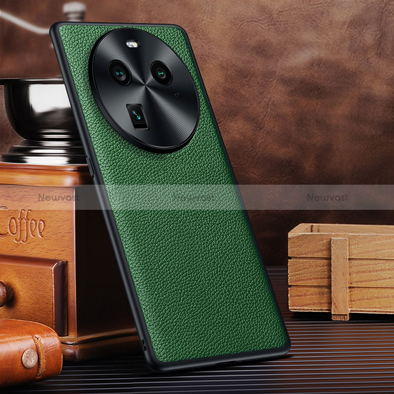 Soft Luxury Leather Snap On Case Cover DL1 for Oppo Find X6 Pro 5G