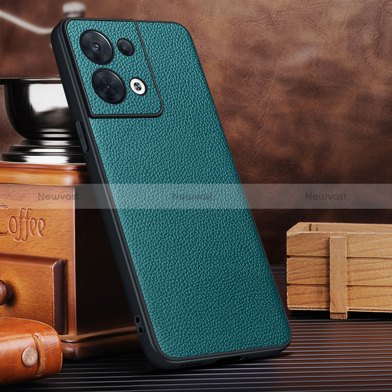 Soft Luxury Leather Snap On Case Cover DL1 for Oppo Reno8 5G