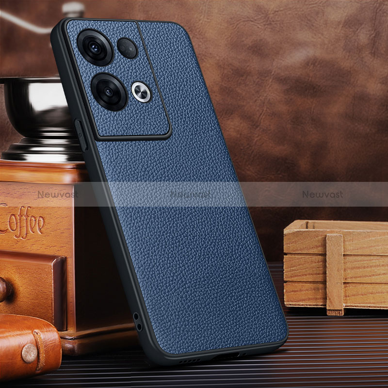Soft Luxury Leather Snap On Case Cover DL1 for Oppo Reno8 Pro 5G