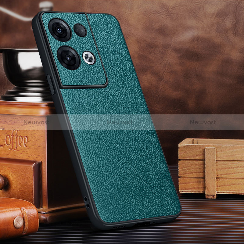 Soft Luxury Leather Snap On Case Cover DL1 for Oppo Reno8 Pro+ Plus 5G