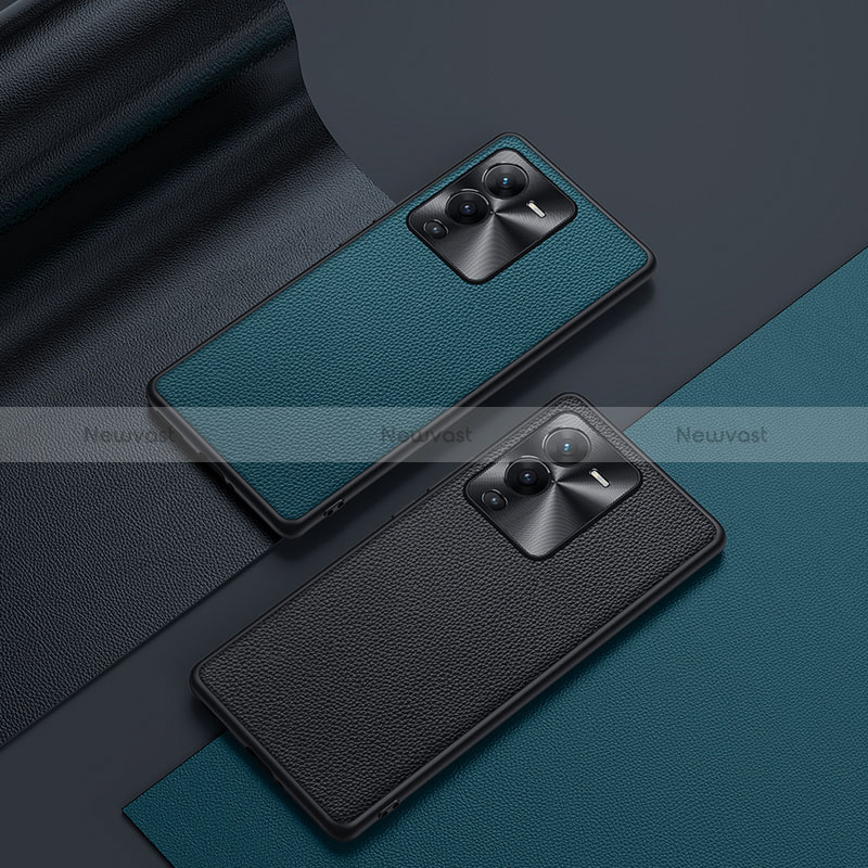 Soft Luxury Leather Snap On Case Cover DL1 for Vivo V25 Pro 5G