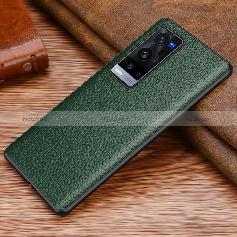 Soft Luxury Leather Snap On Case Cover DL1 for Vivo X60 Pro+ Plus 5G