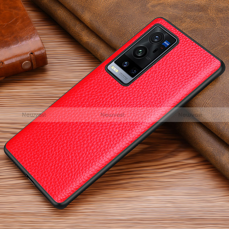 Soft Luxury Leather Snap On Case Cover DL1 for Vivo X60 Pro+ Plus 5G