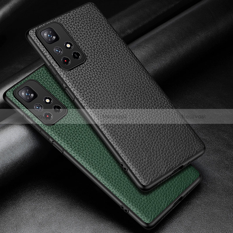 Soft Luxury Leather Snap On Case Cover DL1 for Xiaomi Redmi Note 11S 5G