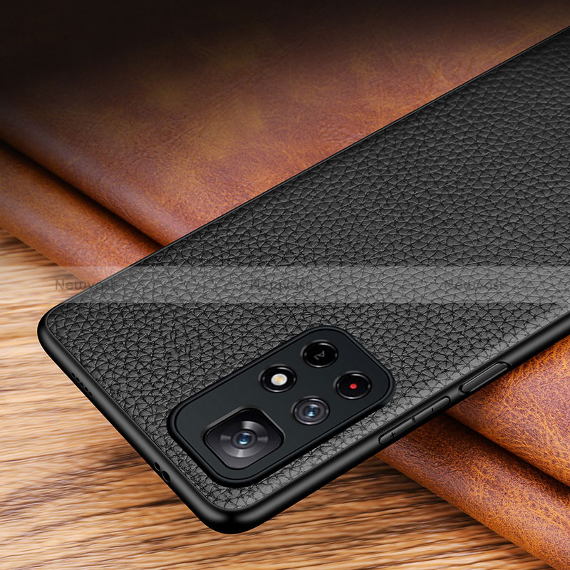 Soft Luxury Leather Snap On Case Cover DL1 for Xiaomi Redmi Note 11S 5G