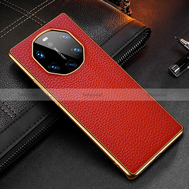 Soft Luxury Leather Snap On Case Cover DL2 for Huawei Mate 40 RS