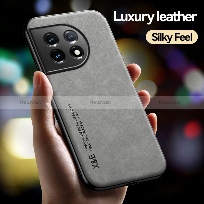 Soft Luxury Leather Snap On Case Cover DY1 for OnePlus 11R 5G