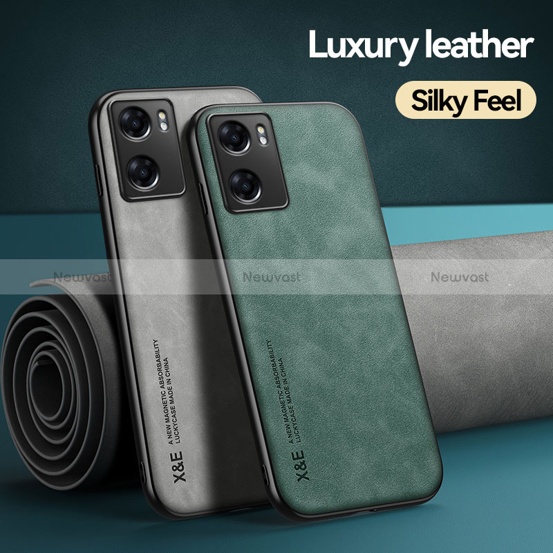 Soft Luxury Leather Snap On Case Cover DY1 for Oppo A77 4G