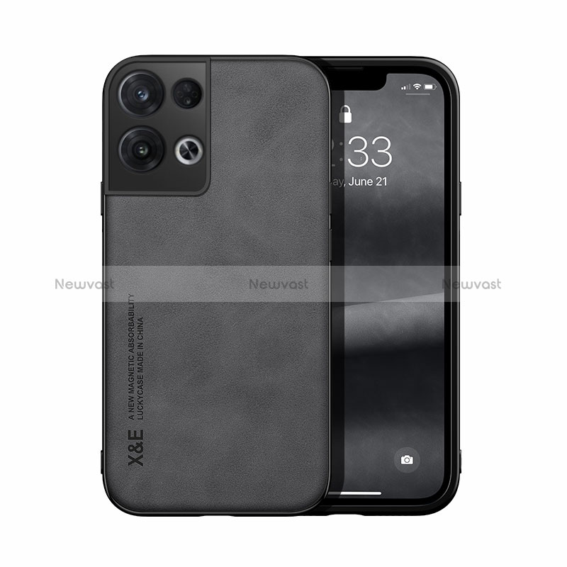 Soft Luxury Leather Snap On Case Cover DY1 for Oppo Reno8 5G