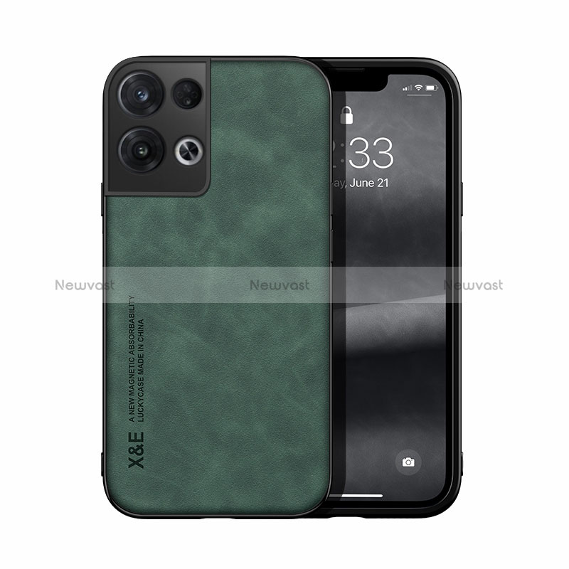 Soft Luxury Leather Snap On Case Cover DY1 for Oppo Reno8 5G