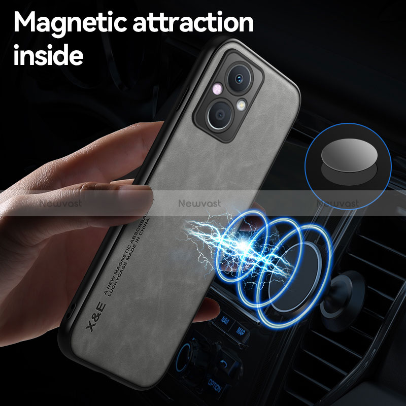 Soft Luxury Leather Snap On Case Cover DY1 for Oppo Reno8 Lite 5G