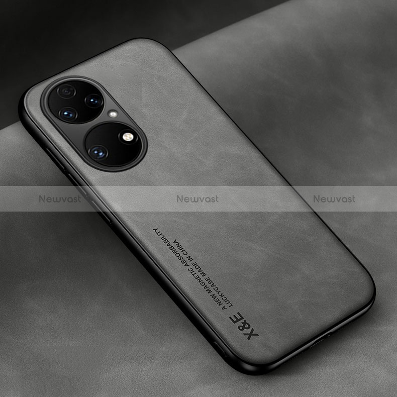 Soft Luxury Leather Snap On Case Cover DY2 for Huawei P50 Pro