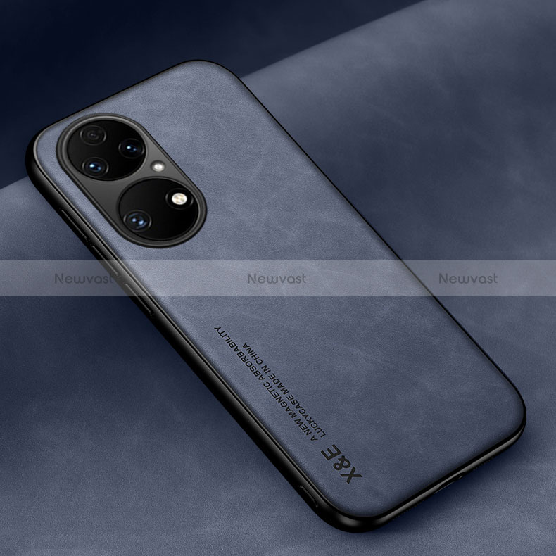 Soft Luxury Leather Snap On Case Cover DY2 for Huawei P50 Pro