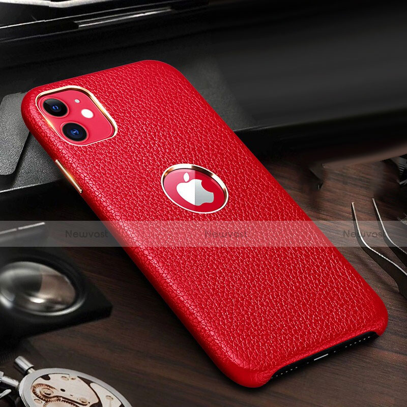 Soft Luxury Leather Snap On Case Cover for Apple iPhone 11