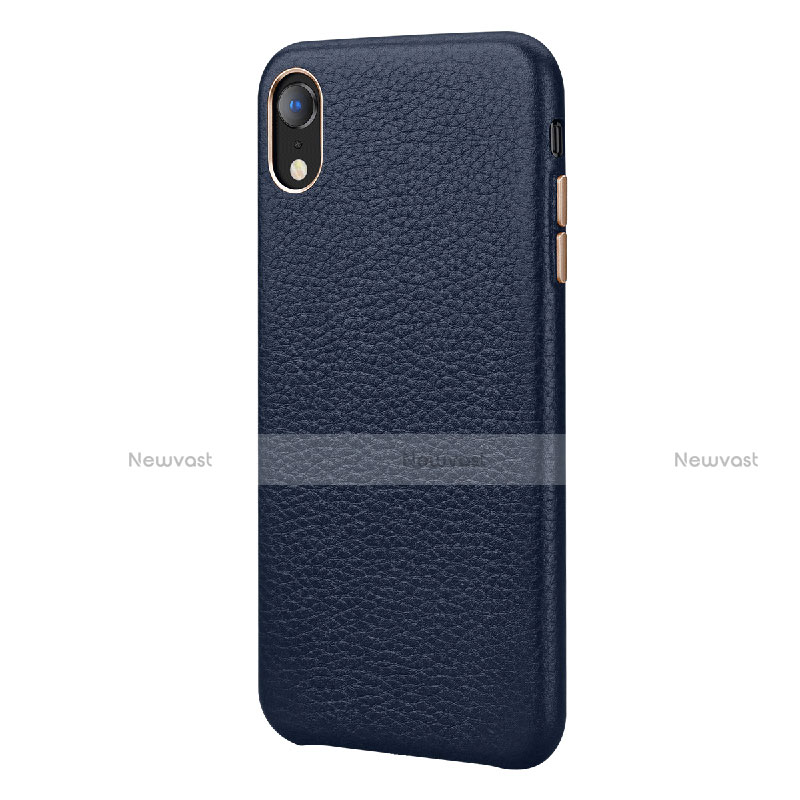 Soft Luxury Leather Snap On Case Cover for Apple iPhone XR