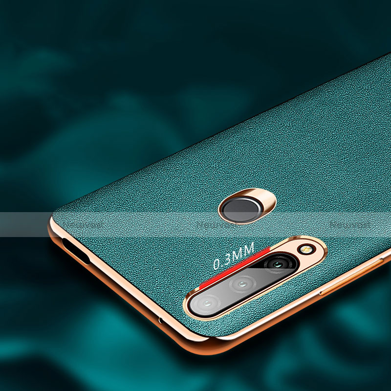 Soft Luxury Leather Snap On Case Cover for Huawei Enjoy 10 Plus