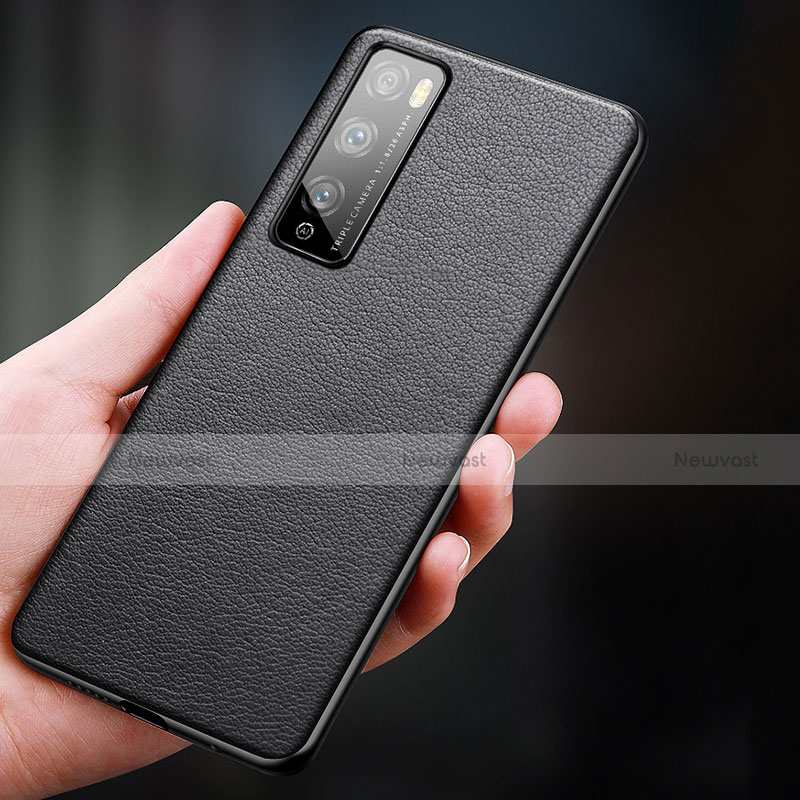 Soft Luxury Leather Snap On Case Cover for Huawei Enjoy 20 Pro 5G