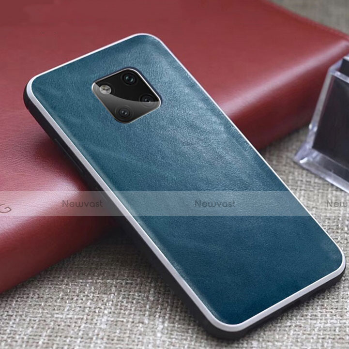 Soft Luxury Leather Snap On Case Cover for Huawei Mate 20 Pro