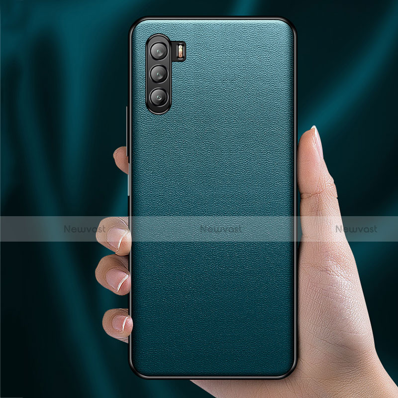 Soft Luxury Leather Snap On Case Cover for Huawei Mate 40 Lite 5G