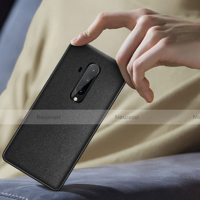 Soft Luxury Leather Snap On Case Cover for OnePlus 7T Pro